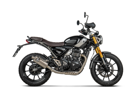 Akrapovic Slip-On Line (Titanium) for Triumph Scrambler 400 X 2026 S-T4SO1-HDT